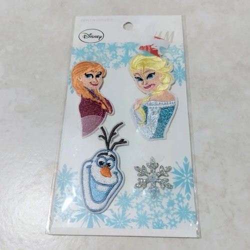 Disney Frozen Elsa Olaf iron-on patches for kids