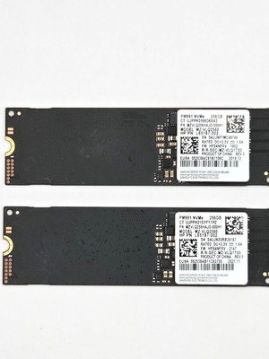 Samsung 256GB NVMe SSD M.2 2280 PCIe Gen3 σαν καινούργιο