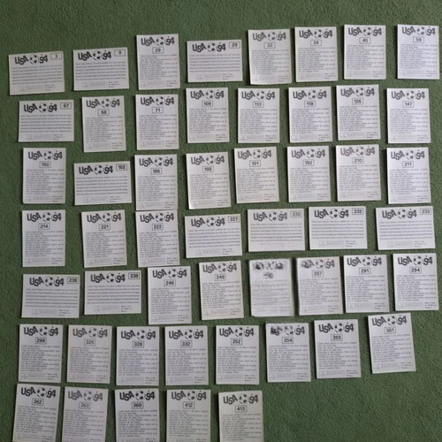 Panini USA 94 stickers
