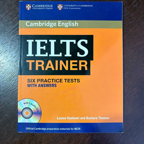 IELTS Trainer book like new for preparation