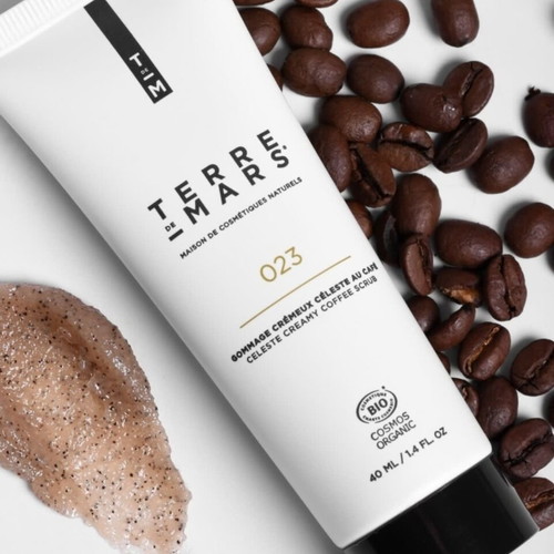 023 Céleste Creamy Coffee Face Scrub 40ml new
