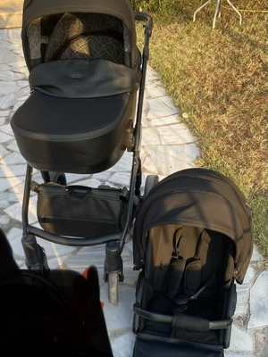 Anex Sport stroller 2 in 1 with car seat and carrycot