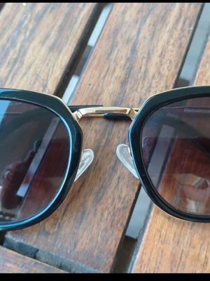 Rebecca Blu women's sunglasses like new, black and gold