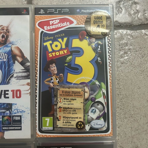 PSP games used in very good condition
