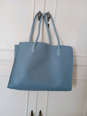 Doca shoulder bag large blue used