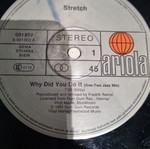 Stretch vinyl record used