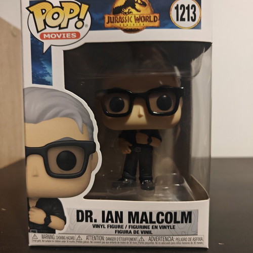 Funko Pop! Movies Jurassic World Dominion Ian Malcolm vinyl figure like new