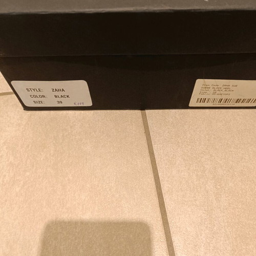 Clamazons ankle boots like new, black, size 39 with velcro
