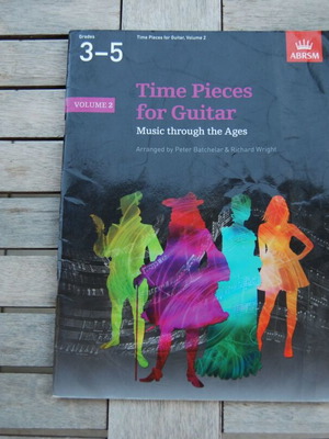 Time Pieces for Guitar Volume 2 ABRSM grades 3-5 like new