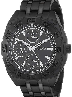 Guess U0487G2 watch black metal bracelet new, men's