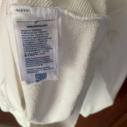 Tommy Hilfiger men's blouse new, white, XXL