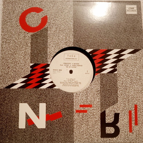 Maxi Single Twenty 4 Seven feat. Stay-C & Nance - Is It Love 1993