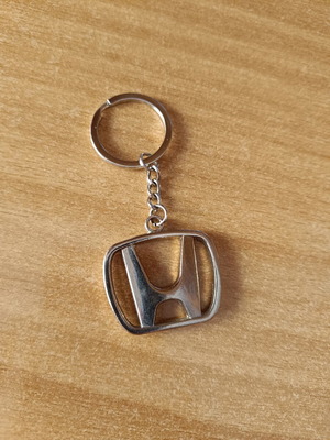 Μπρελόκ Honda καινούριο ανοξείδωτο ατσάλι ασημί