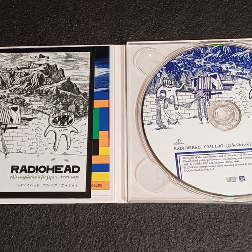 Radiohead Com Lag (2plus2isfive) Japan Edition CD like new