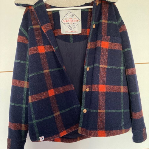 Superdry jacket size 42 like new