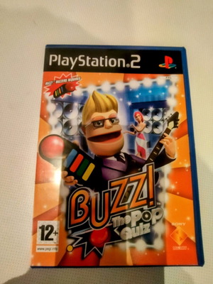 Buzz! The Pop Quiz PS2 used with manual