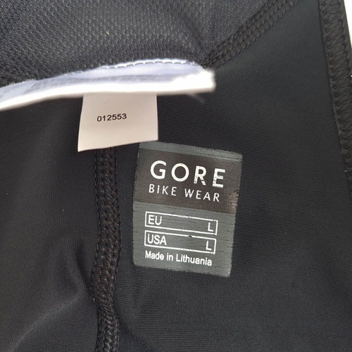 Gore Bike Wear men's 3/4 cycling bib tights, size L
