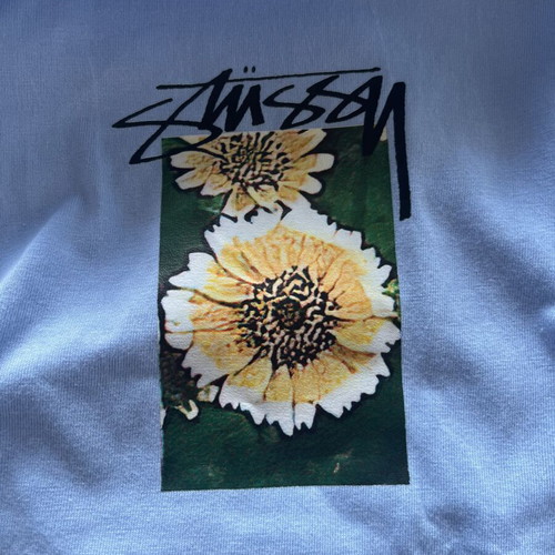 Stussy t shirt turquoise size S like new