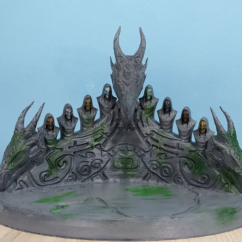 Skyrim Dragon Priest Altar 3D printed figure new, hand-painted, 20 cm