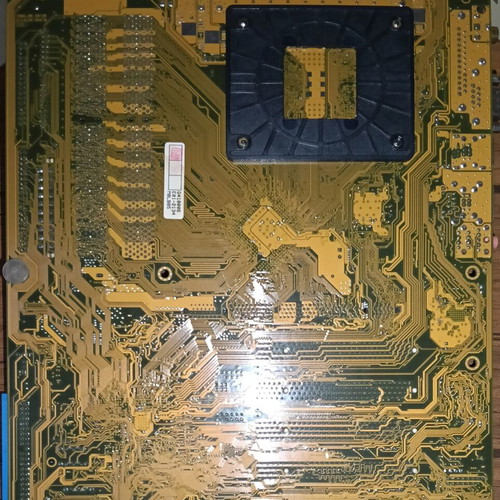 Asus P4C800-E Deluxe vintage motherboard with Intel Pentium 4 3GHz used