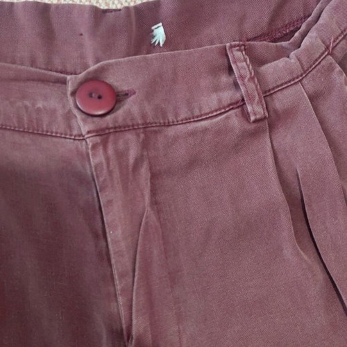 Bordeaux fabric pants size Large like new, high waist, breathable