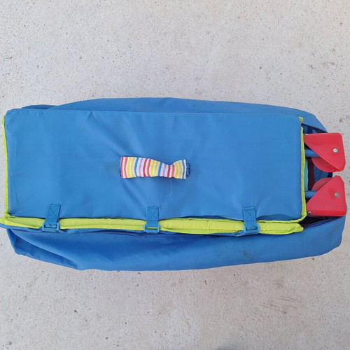 ELC folding travel cot park bed used