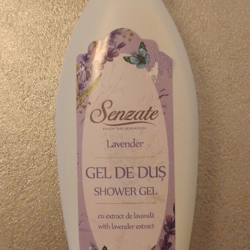 Lavender shower gel new