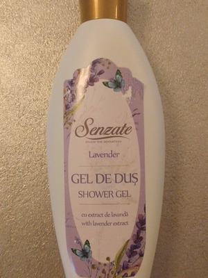 Lavender shower gel new