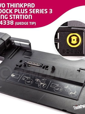 Lenovo ThinkPad Mini Dock Series 3 4338 docking station used