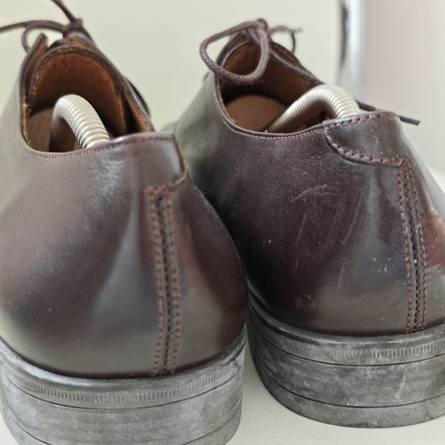 Navyboot classic leather shoes, brown, size 42
