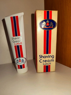 Lydia p. shaving cream new for collection