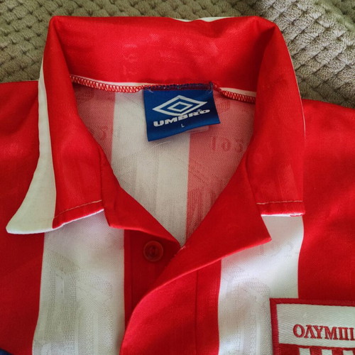 Olympiakos Retro Umbro Jersey Large like new