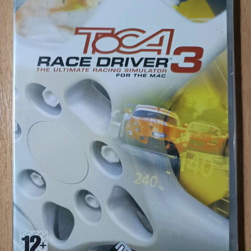 Toca Race Driver 3 Mac game sealed, 2008 racing