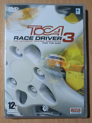 Toca Race Driver 3 παιχνίδι Mac σφραγισμένο, 2008 racing