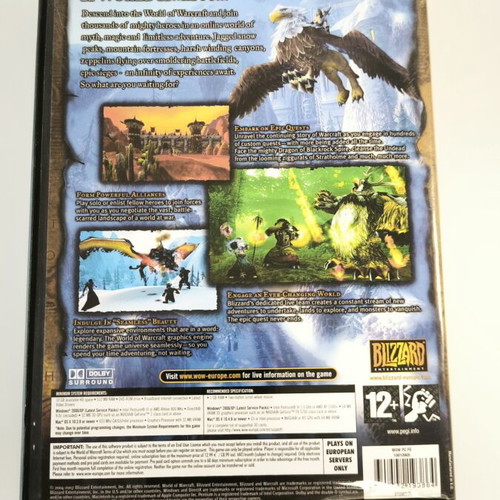 World of Warcraft PC game like new