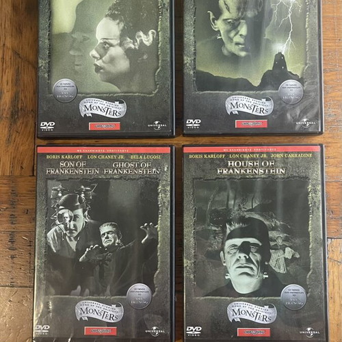 Frankenstein Universal Studios Classic Monsters DVD collection