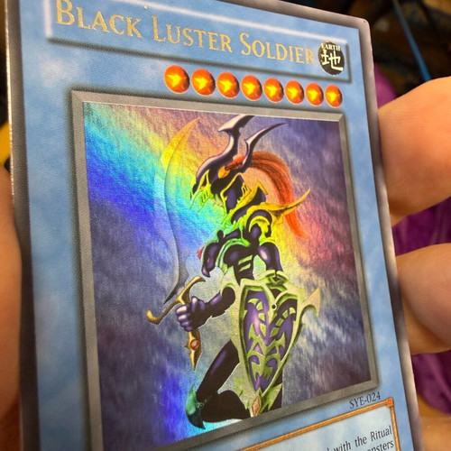 Yu-Gi-Oh Black Luster Soldier και Ritual χρυσές κάρτες σαν καινούργιο
