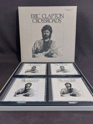 Eric Clapton Crossroads 4 CD Edition used in very good condition