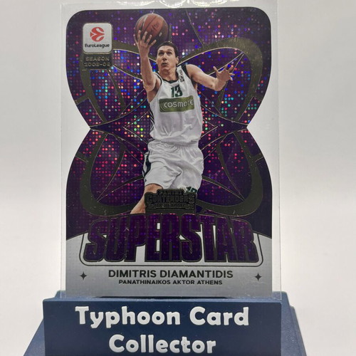 2025-26 Panini Contenders Euroleague Diamantidis Superstar card Panathinaikos