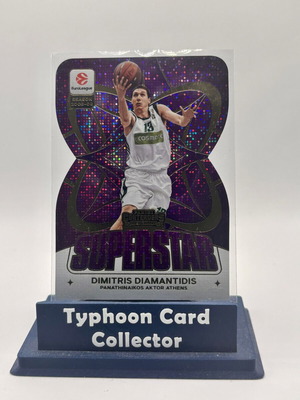 2025-26 Panini Contenders Euroleague Diamantidis Superstar card Panathinaikos