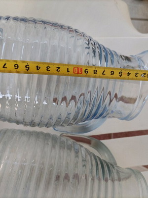 Glass pitchers used
