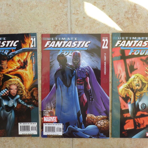 Ultimate Fantastic Four : 21-22-23 (2004) 1st appearance of the Marvel Zombies - Part 1-3