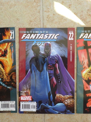 Ultimate Fantastic Four : 21-22-23 (2004) 1st appearance of the Marvel Zombies - Part 1-3