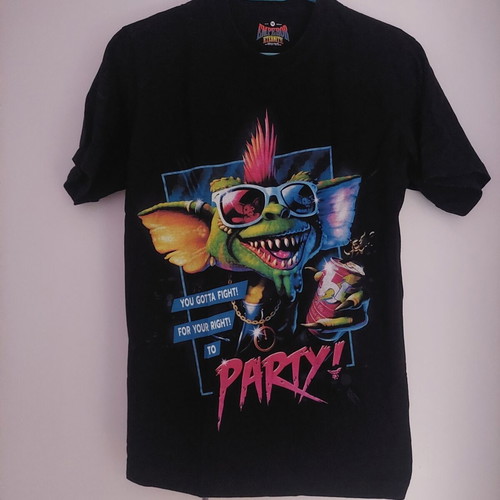 Gremlins You Gotta Fight! For Your Right! To Party! T-Shirt like new