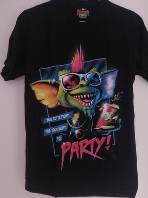 Gremlins You Gotta Fight! For Your Right! To Party! T-Shirt like new