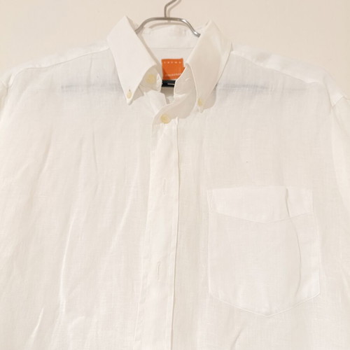 Linen shirt white size L like new