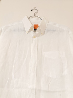 Linen shirt white size L like new