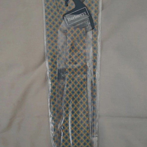 Burberry silk tie new, multicolor