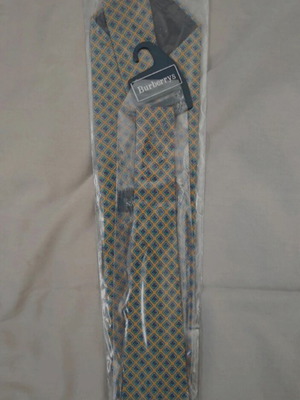 Burberry silk tie new, multicolor