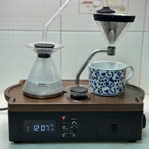 Barisieur Coffee Alarm Clock used, premium designer coffee maker